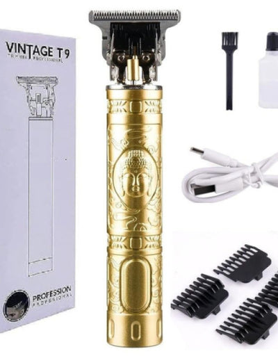 Rechargeable T-Blade Men's Grooming Shaving Machine for Self Cutting Haircut