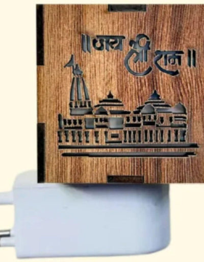 Ram Mandir Wooden Electric Kapoor Dani | Ram mandir Kapoor burner